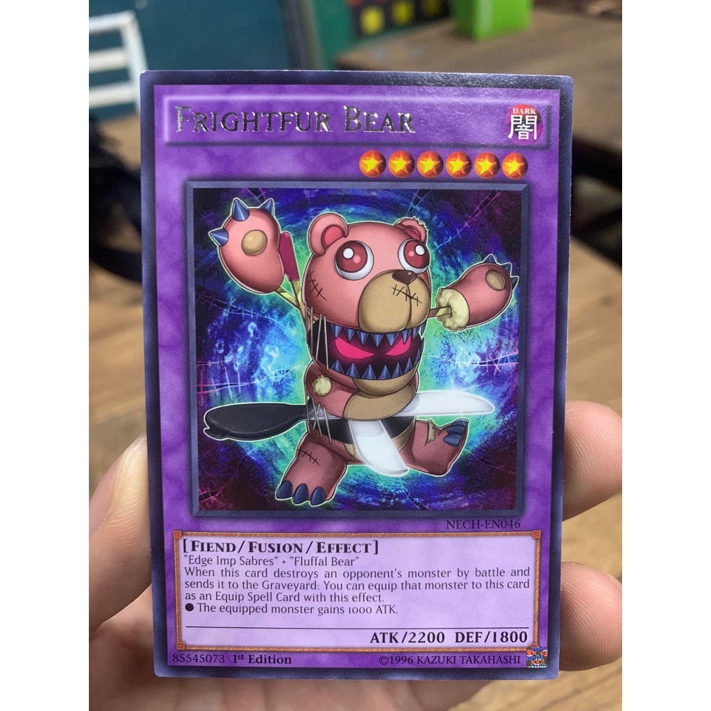 [03022023]Thẻ bài Yugioh TCG chính hãng "Frightfur Bear"  ( NECH-EN046)