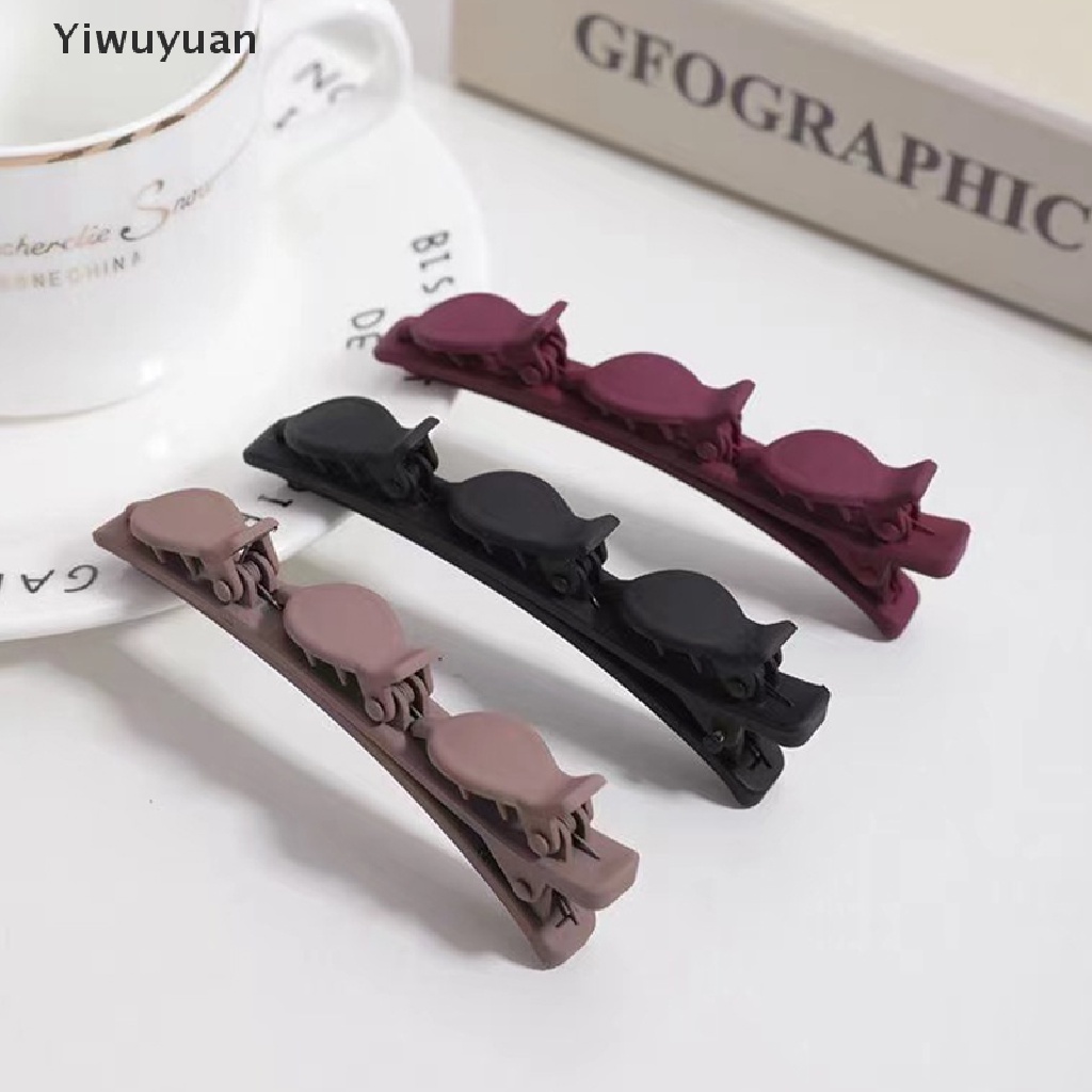 < Yiwuyuan > Kẹp Tóc Mái Thời Trang Thanh Lịch Dễ Thương Dành Cho Nữ
