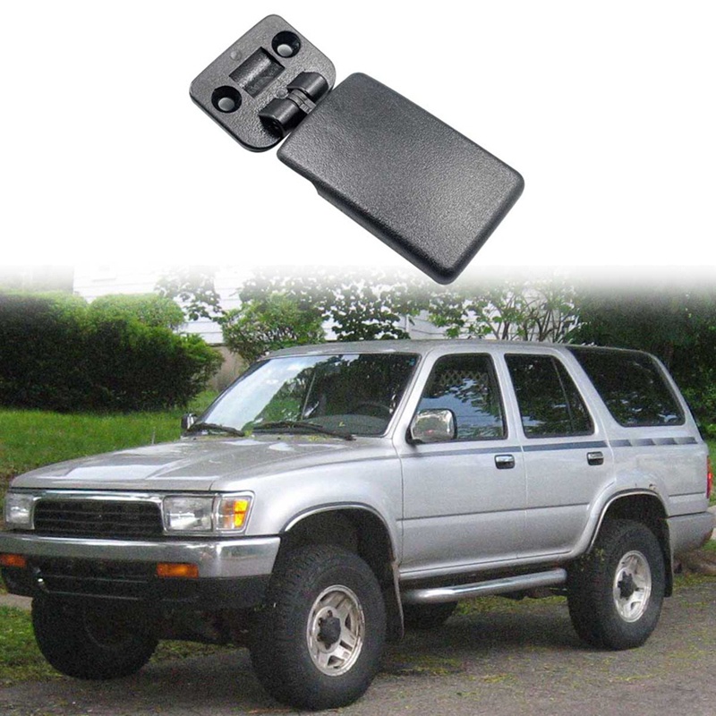 1 gói Thanh trượt phía sau Bộ khóa chốt cửa sổ quý ABS Dễ dàng lắp đặt Bền bỉ khi sử dụng 69370-35010 cho Xe bán tải Tacoma T100 4Runner