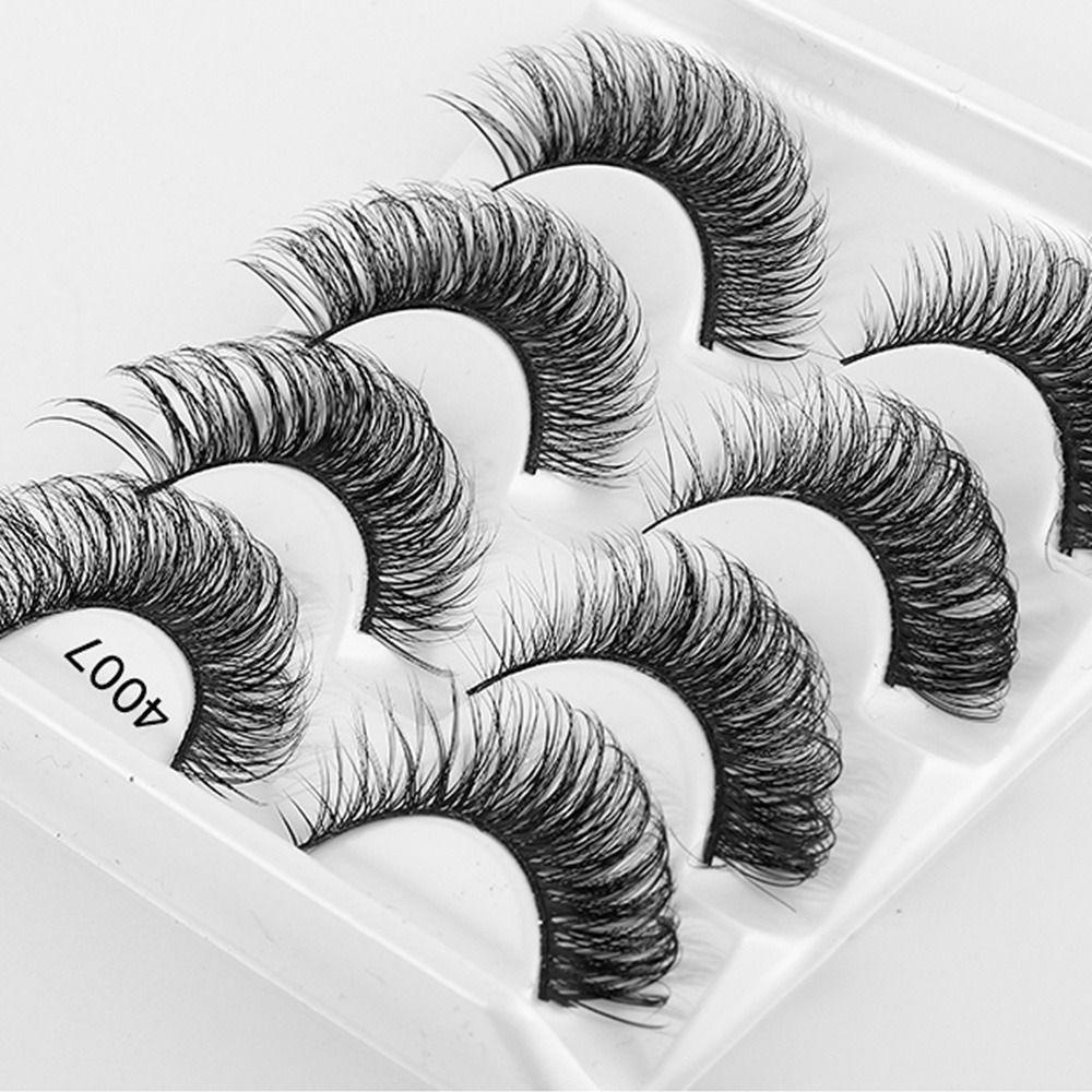 Set 4 Cặp Lông Mi Giả SOFTNESS Trang Điểm Tuyệt Vời Hữu Ích