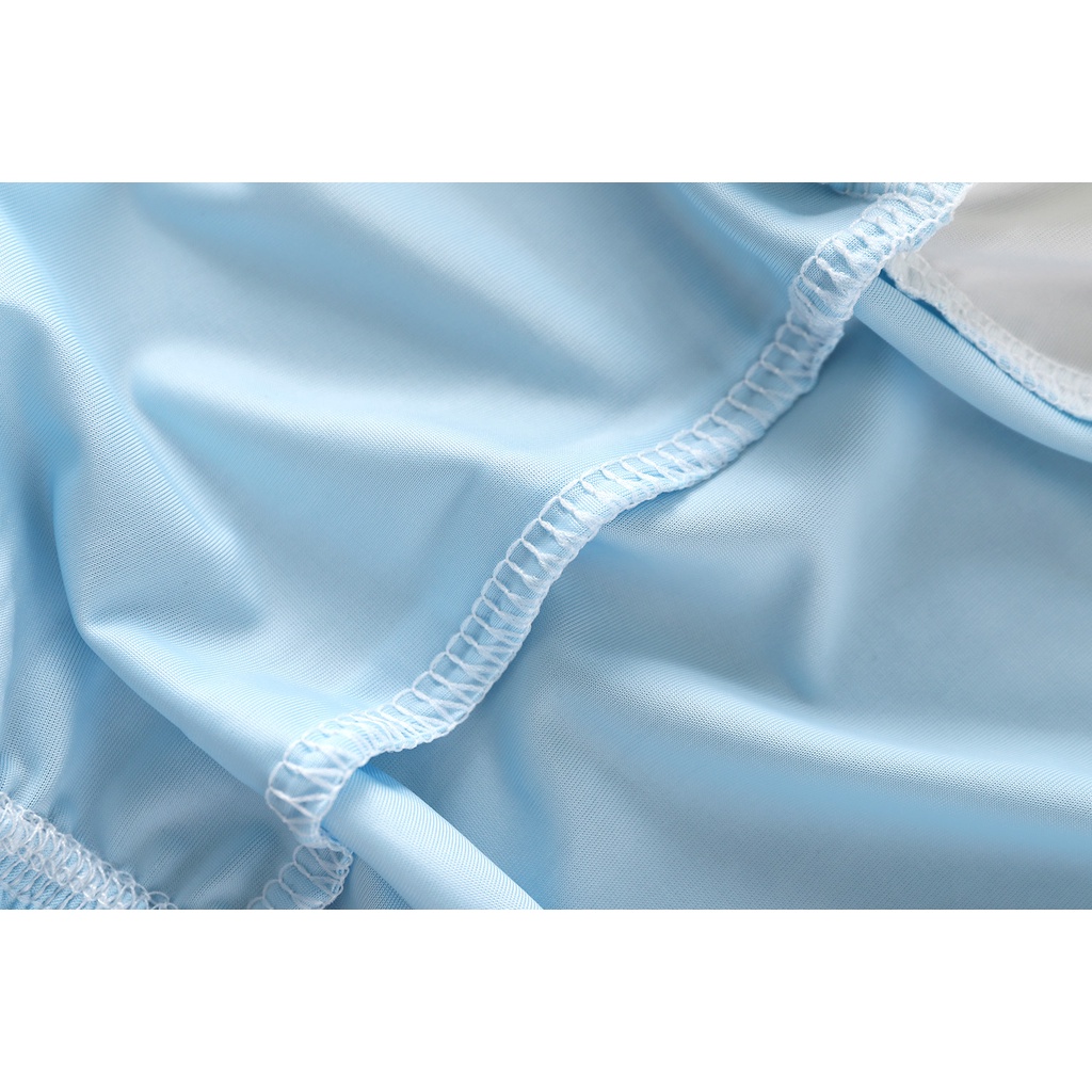 Áo Khoác Chống Nắng Tay Dài Bằng Lụa Lạnh Mỏng Nhẹ Thoáng Khí Kích Thước 80-140CM Thời Trang Cho Bé Trai Và Gái