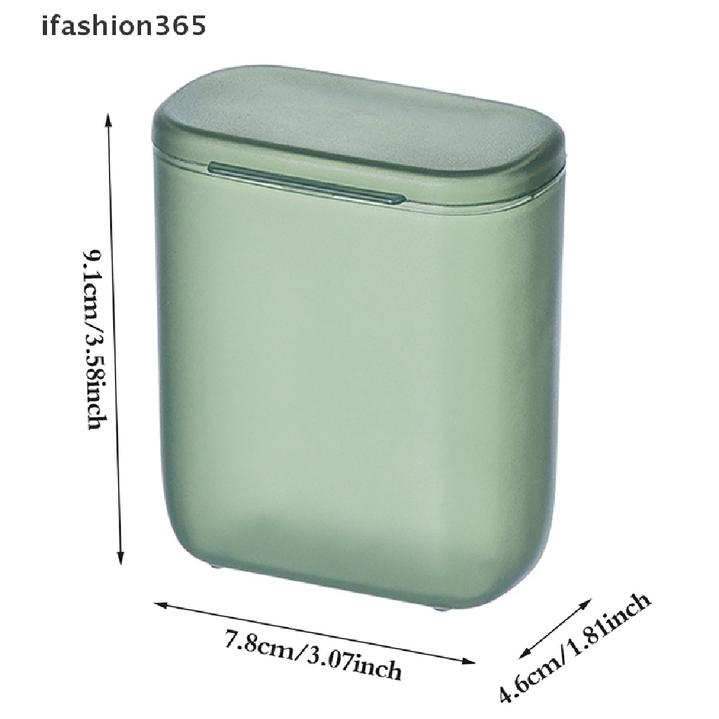 Hộp Đựng Dây Cáp Tai Nghe / Trang Sức / Son Môi Chống Bụi Tiện Dụng Khi Đi Du Lịch ifashion365