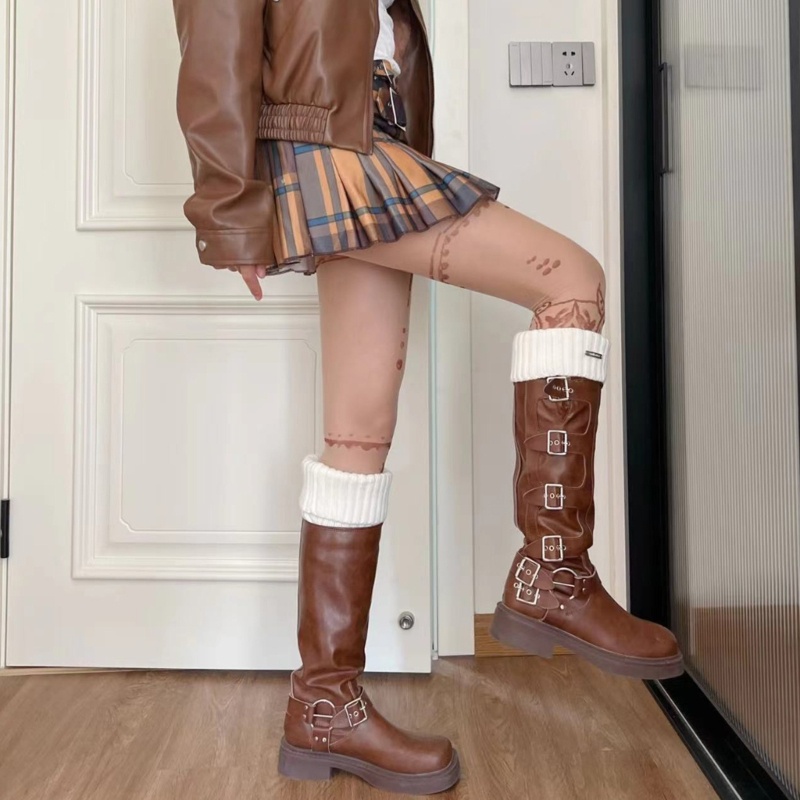 Xiangbao Quần Tất Siêu Mỏng In Họa Tiết Hình Xăm Kiểu Vintage Quyến Rũ Thời Trang Mùa Hè Cho Nữ