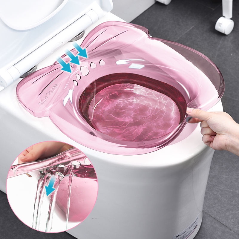 Chậu Vệ Sinh Rửa Mông Không Khói Chuyên Dụng Cho Nam Nữ