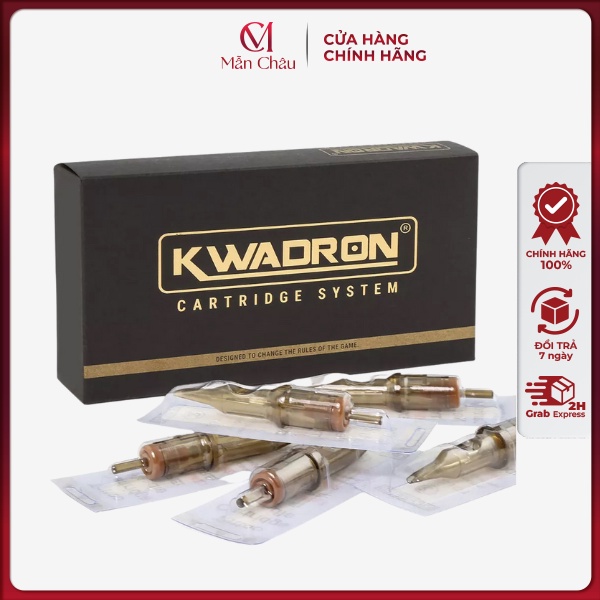 Kim pen Kwadron đen Magnum, thẩm mỹ lẻ 1 cây đủ size