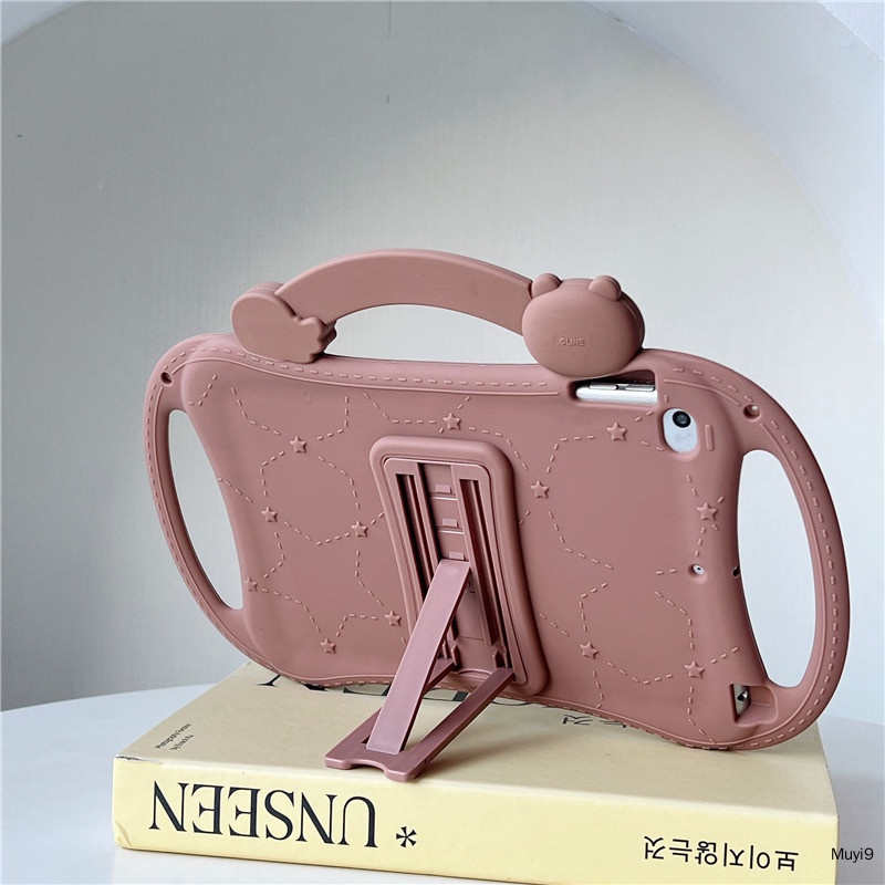 Ốp Máy Tính Bảng Silicon In Hình Gấu Nâu Thời Trang Cho Ipad 10.2 2022 Ipad 10Th Mini 4 / 5 Ipad Air 2 Air 5 10.9 Pro 11 Ipad 9Th Ipad 9.7