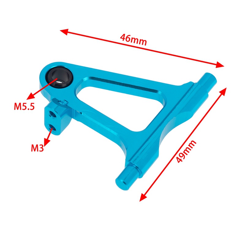 Phụ Kiện Kim Loại Gắn Bộ Phận Lái Trước / Sau Cho Xe Hơi Điều Khiển Từ Xa Tamiya TT02 TT-02 1 / 10