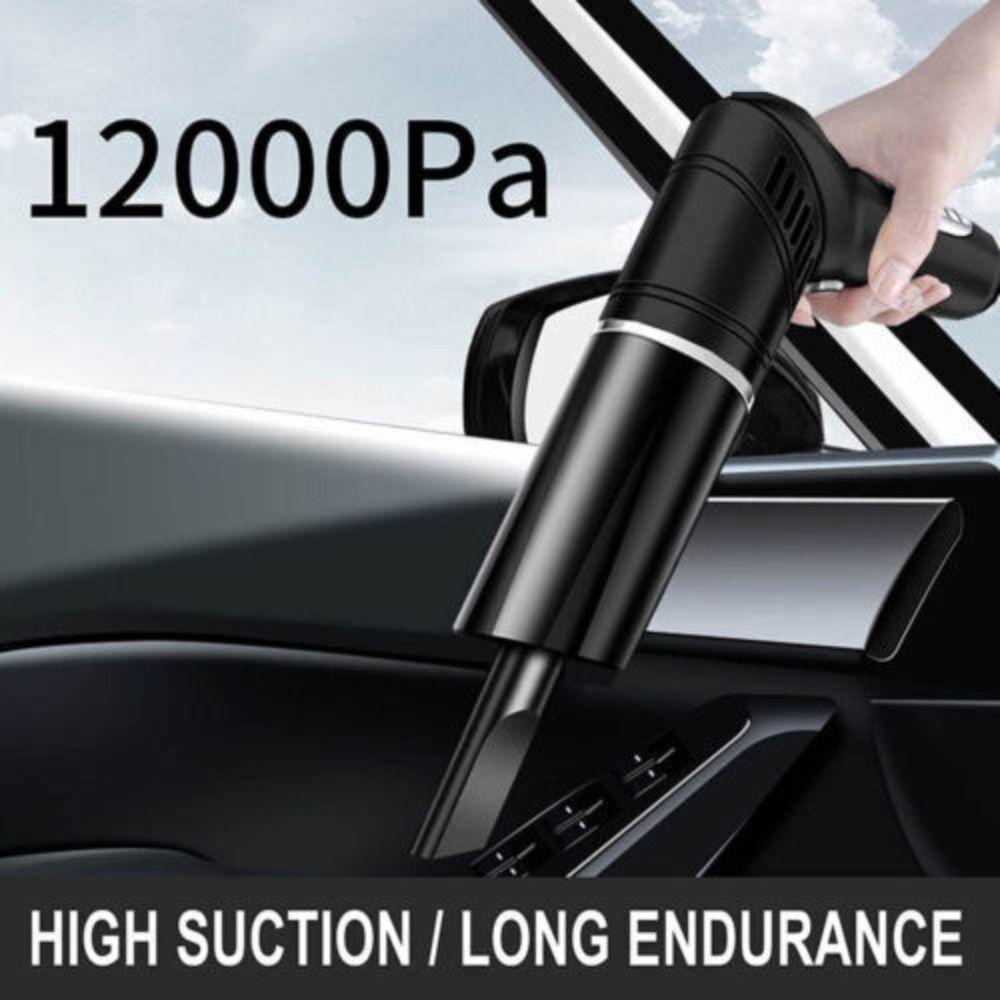 Máy Hút Vaccum Mini Cầm Tay 12000Pa Có Thể Sạc Lại Cho Xe Hơi