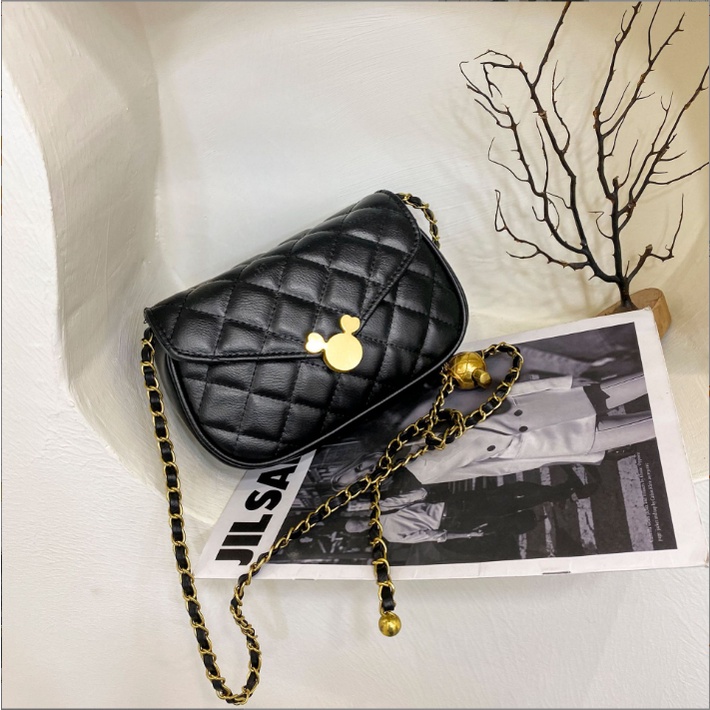 Túi xách nữ khóa hình chuột dễ thương chất da mềm mịn cực xịn xò Capucha T253