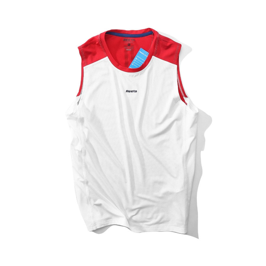 Áo ba lỗ thể thao nam tập gym chạy bộ Reeta vải thoáng mát thấm hút mồ hôi - A1880