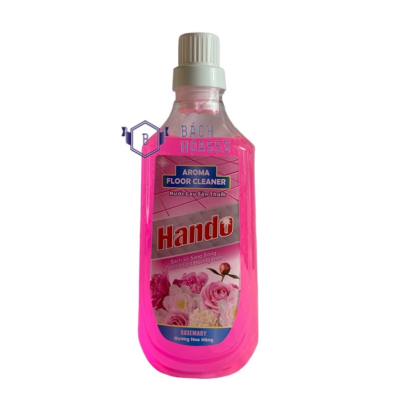 Nước lau sàn làm thơm khử mùi diệt khuẩn Hando 1L (5 hương tùy chọn)