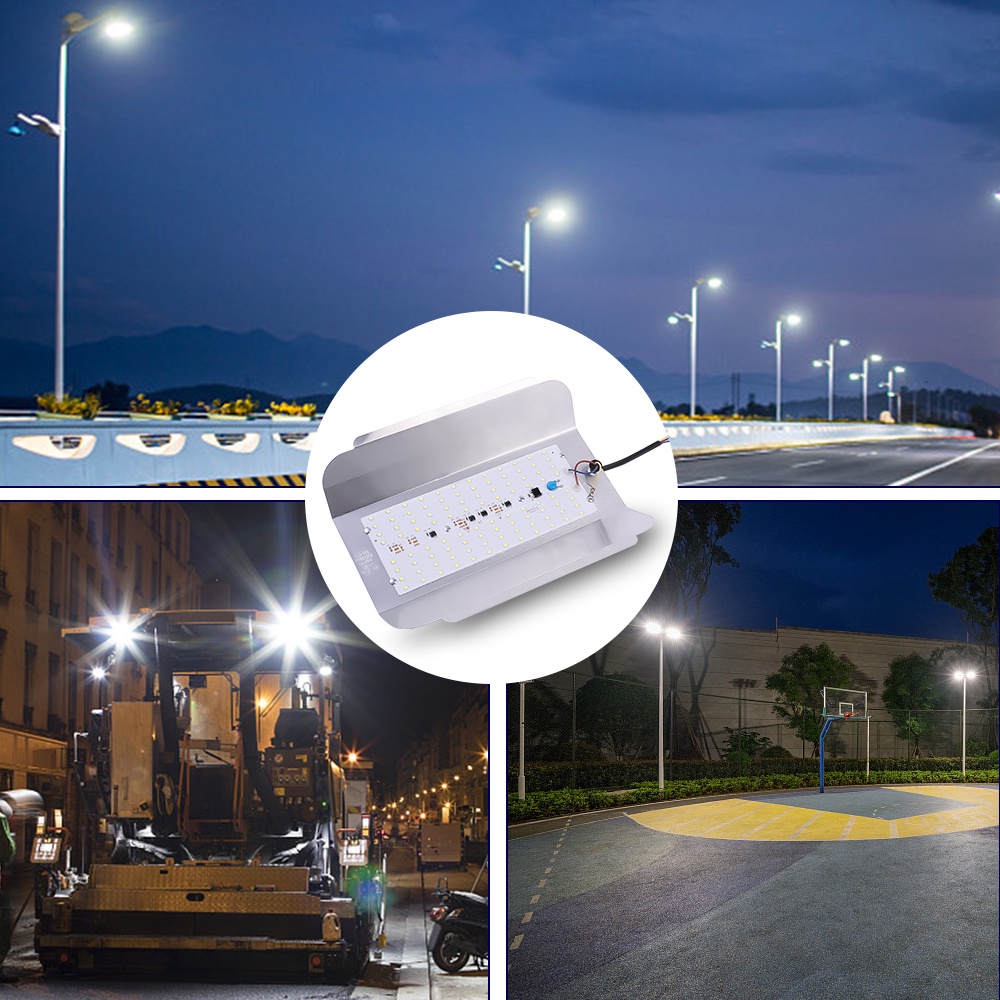 Đèn LED Iốt 100W Ánh Sáng Trắng Tiết Kiệm Năng Lượng Chống Thấm Nước Siêu Sáng