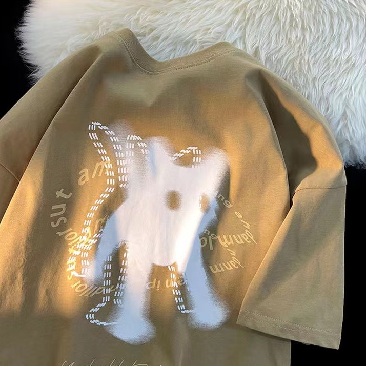 NRVP Áo Thun 100% Cotton Tay NgắN Plus Size Cho Nam Và Nữ