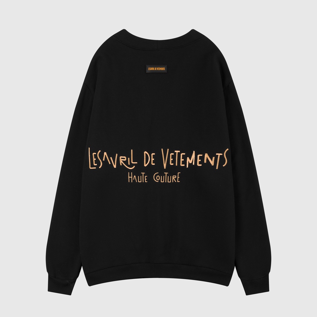 Áo khoác Cardigan Lesavril de Vetements Motifs Pockets Black