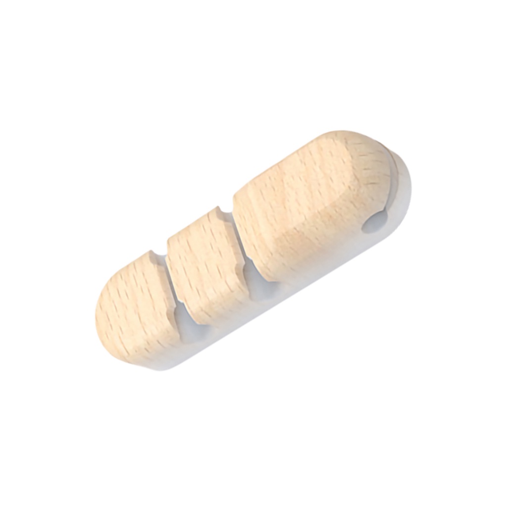 Giá Đỡ Dây Cáp Hình Hoa Hướng Dương 3 / 5 / 7 Lỗ Bằng Silicone Tự Dính Sắp Xếp Gọn Gàng