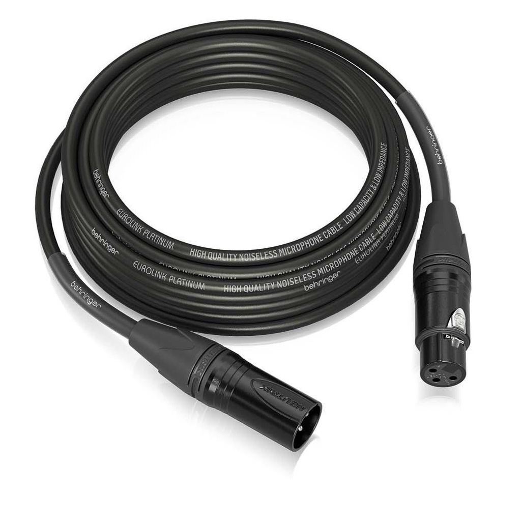 PMC-1000 Dây microphone - Cáp microphone 10m Behringer - Jack XLR Neutrik