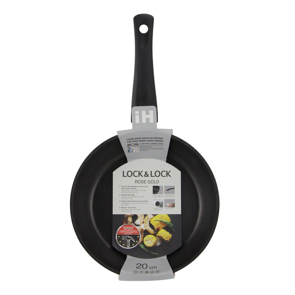 CAF2004 - Chảo Rose Gold Lock&Lock 20 CM