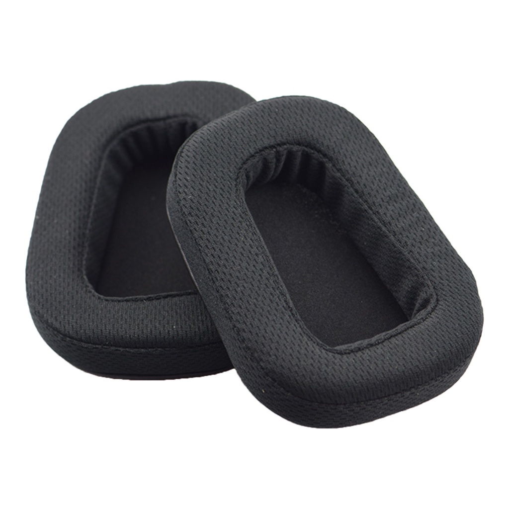 1 Cặp Đệm Tai Nghe Bằng Xốp Giả Da Mềm Cách Âm Thoáng Khí Hình Hoa Hướng Dương Cho Logitech G633 G933
