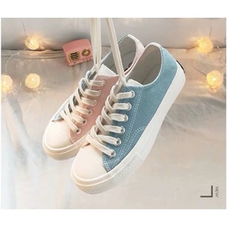 [ORDER] [Sẵn size 40] Giày 2 vạt màu pastel nữ