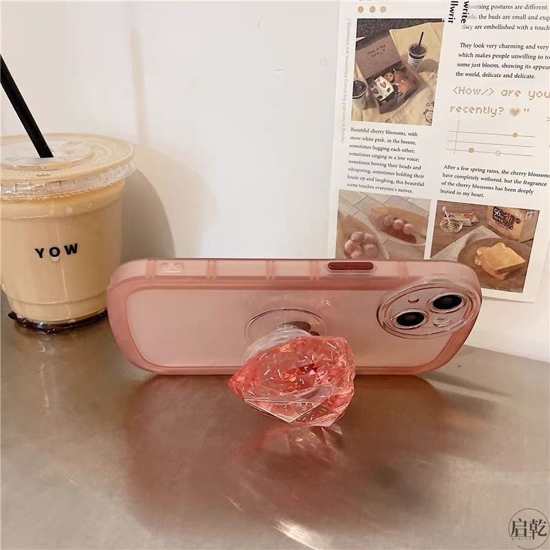 Ốp Điện Thoại Silicon Mềm Chống Sốc Có Giá Đỡ Hình Trái Tim Cho Samsung Galaxy A12 A51 A20s A30 A50 A50s A7 J2 J4 J6 J7PRIME