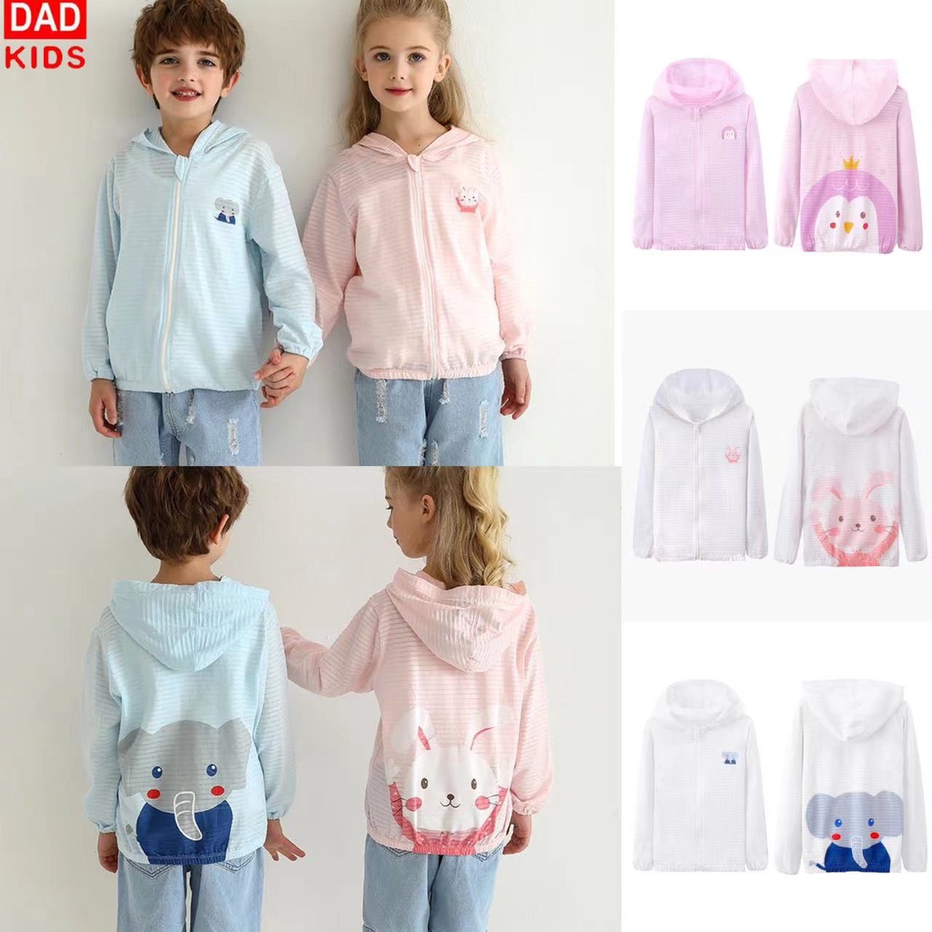 Áo Khoác Cotton Mỏng Thời Trang Mùa Hè Dành Cho Bé-KAD