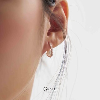 Khuyên tai trai đá Griet Grace Jewelry