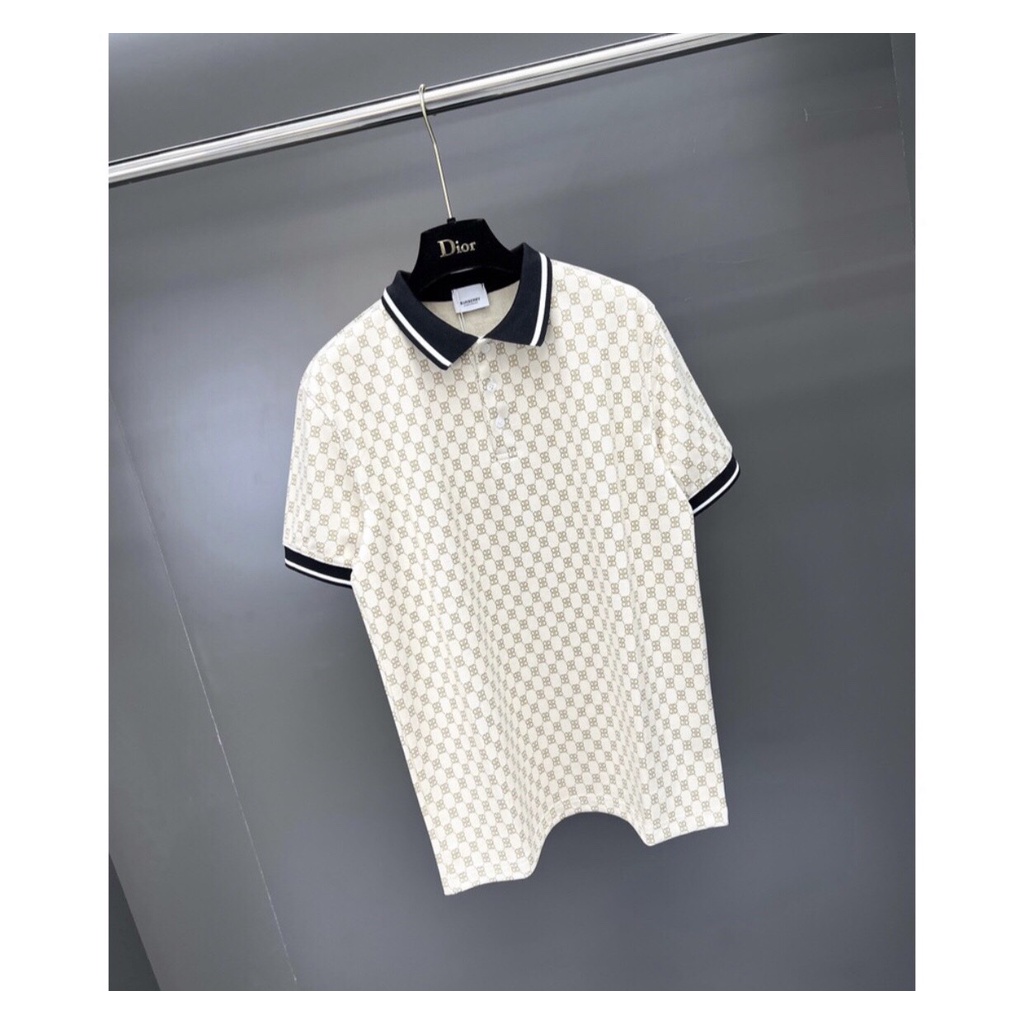 Áo Polo BBR Cổ Bẻ In 5D Chất Liệu Cá Sấu Cotton Cao Cấp Hot Trend 2023