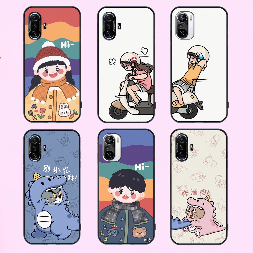 Ốp lưng Xiaomi Redmi K40 / K40 Pro / K40 Gaming in hình dành cho các cặp đôi couple đáng yêu dễ thương