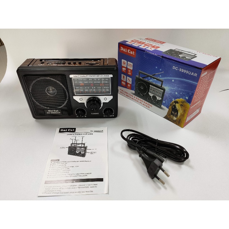 Đài radio FM-DC 9999 BH 6 tháng có cổng usb và thẻ nhớ ĐÀI Fm CHO NGƯỜI CAO TUỔI