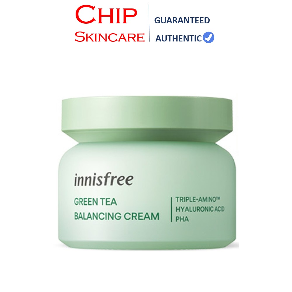 Kem Dưỡng Da Trà Xanh Innisfree Green Tea Balancing Cream EX 50ml