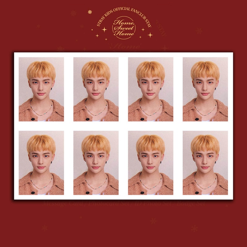 Bộ Thẻ Ảnh LOMO 3RD 1 inch Thế Hệ 1 inch In Hình Nhóm Nhạc Kpop Stray Kids