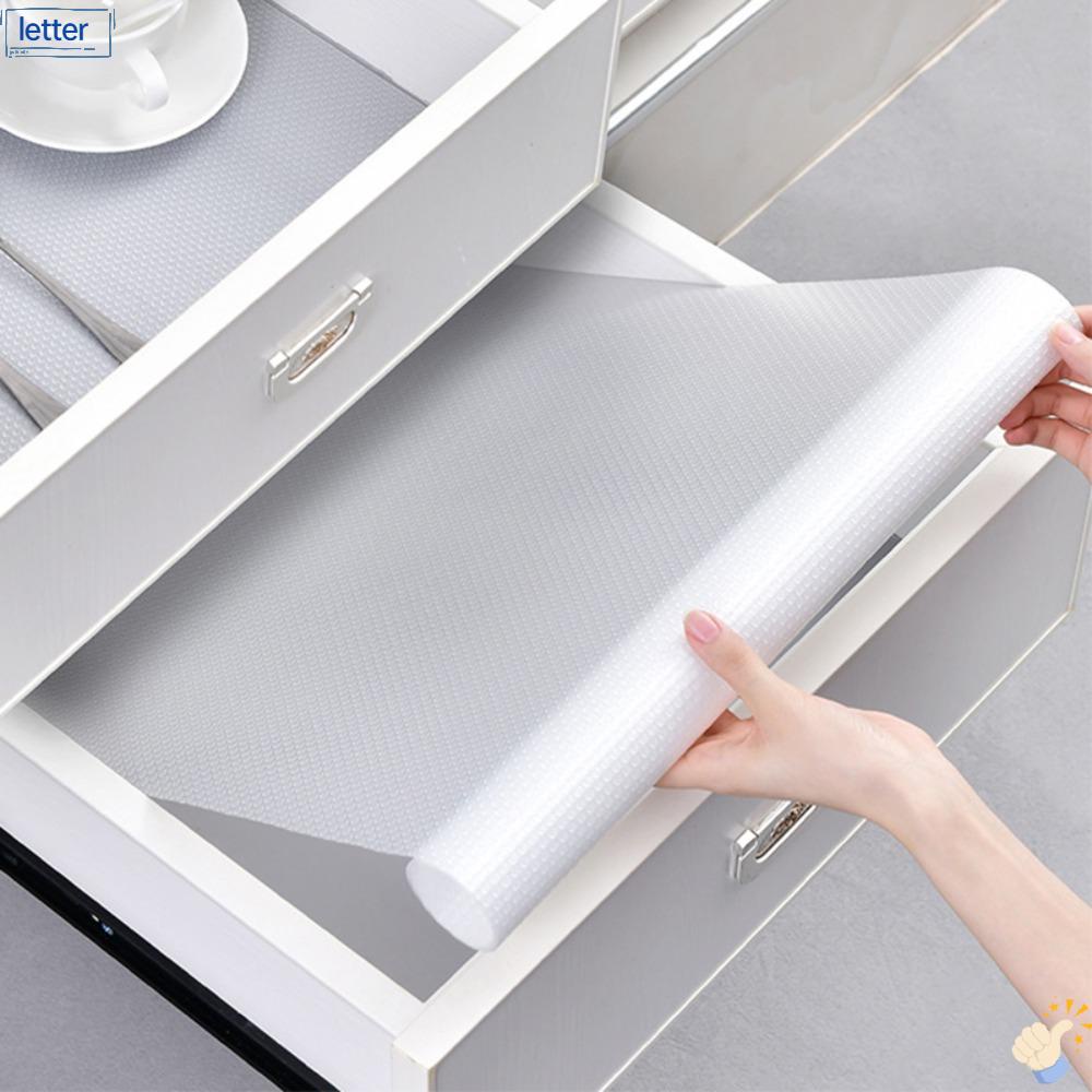 Tấm Lót Ngăn Kéo Tủ Dày Dặn Chống Trượt / Dầu Mỡ Tiện Dụng