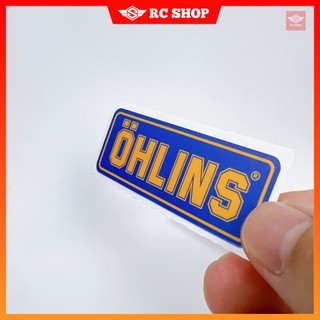 Tem OHLINS Dán Xe Siêu Ngầu [7cm x 3cm]