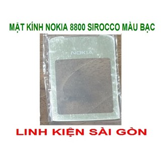 Mặt kính nokia 8800 sirocco màu bạc