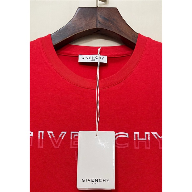 Áo Thun cotton Tay Ngắn Cổ Tròn In Họa Tiết monogram Thời Trang Mùa Hè Cho Nam Giới G1venchy Size S-4XL