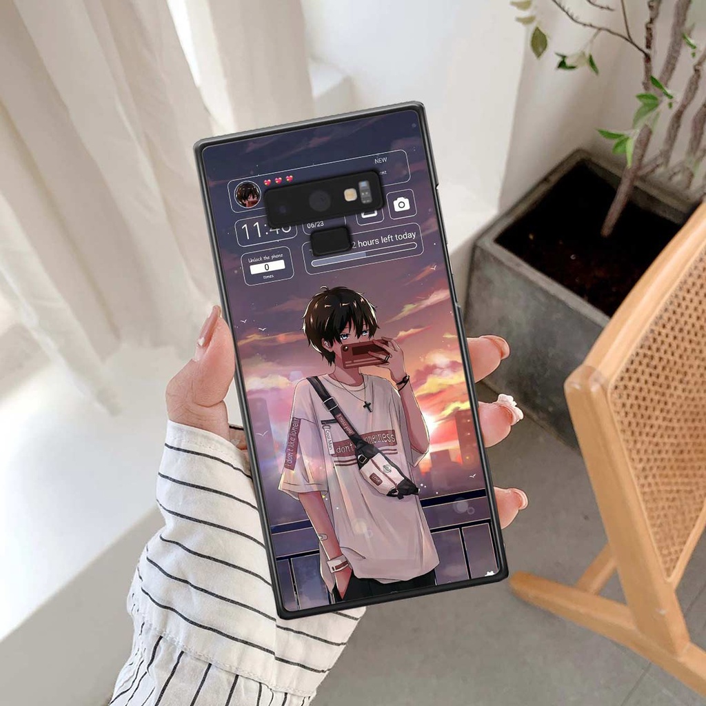 Ốp lưng Samsung Note 9 hình anime boy girl phong cách thời trang, ốp rẻ đẹp