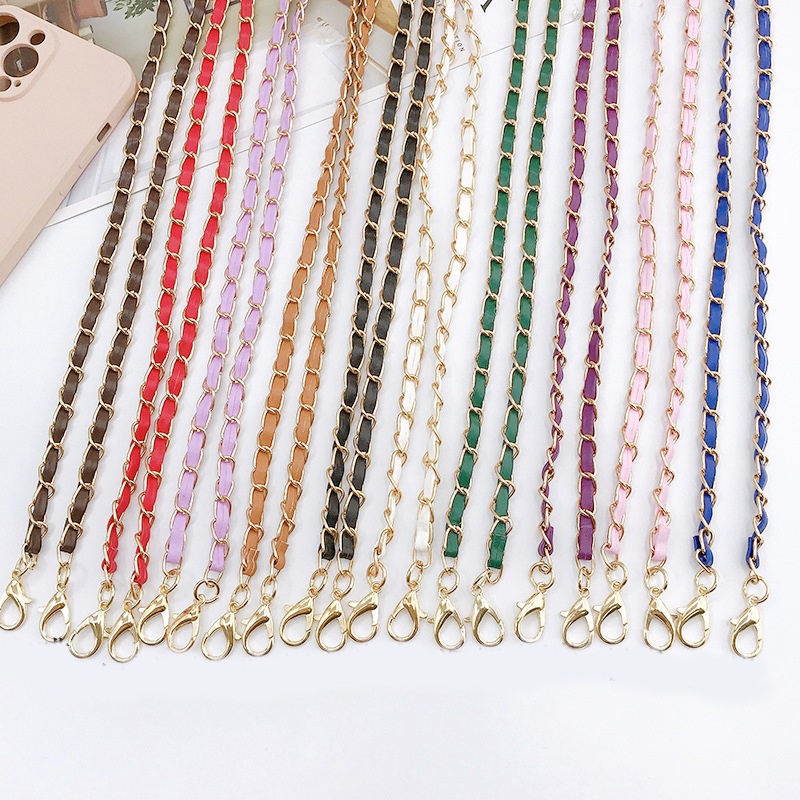 Dây Đeo Túi Xách Bằng Da PU Bản Rộng 7mm Thời Trang Sang Trọng Cho Nữ