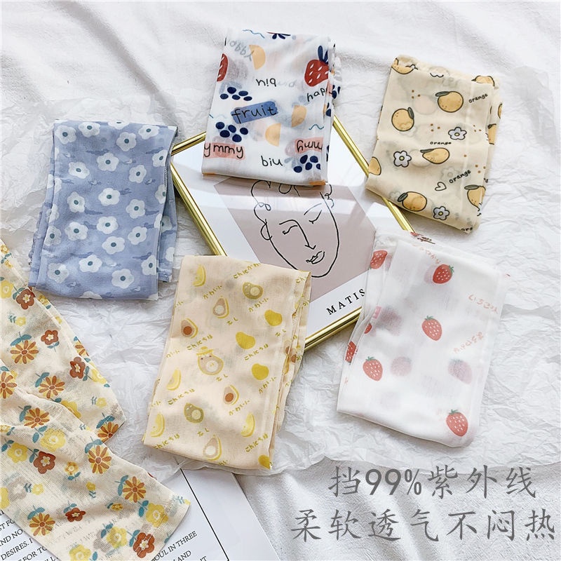 Găng cánh tay GAVINBROWN chống nắng chống tia cực tím kiểu lưới thoáng khí họa tiết thời trang mùa hè dành cho nữ