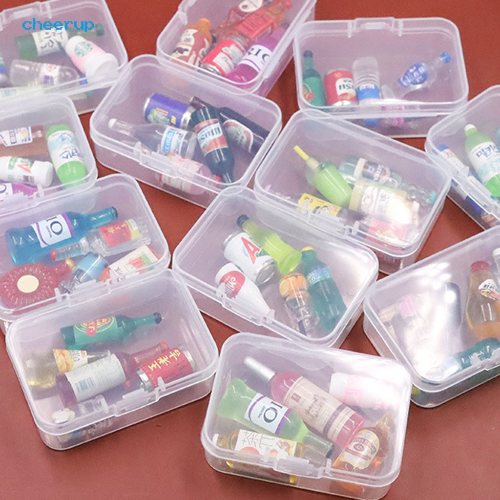 Set 5 Mô Hình Chai Bánh Quy / Thức Ăn Độc Đáo Trang Trí Tiểu Cảnh