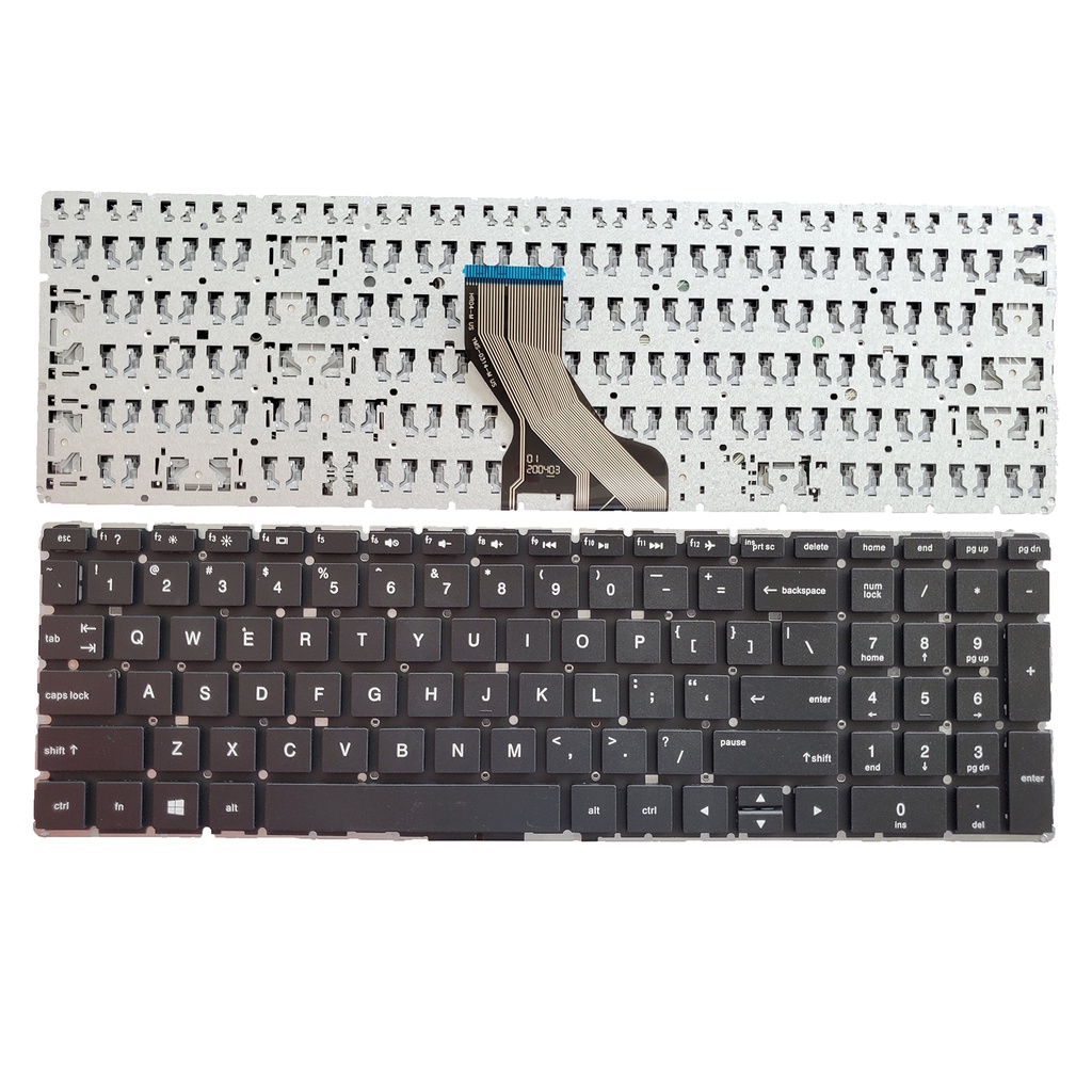 Bàn Phím Dành Cho Laptop HP 15-DA 15-DB TPN-C135 TPN-C136 250 255 G7 15-CN 15-CR 15-CW 15-DR 15-DF 1
