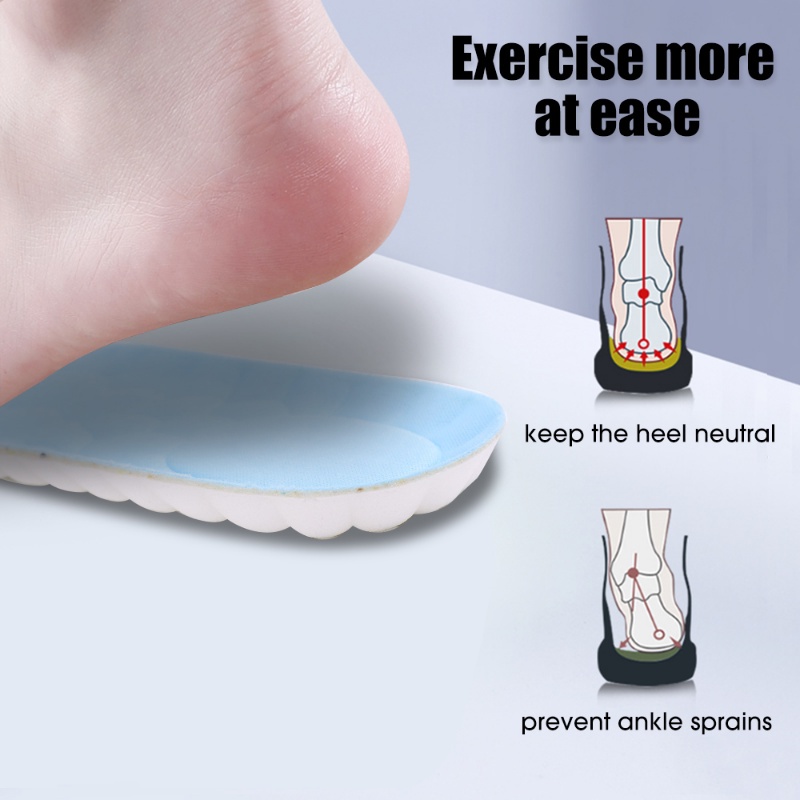 Đế Lót Giày Mềm Mại Mát Xa Chân Cắt Được Cho Nam Và Nữ