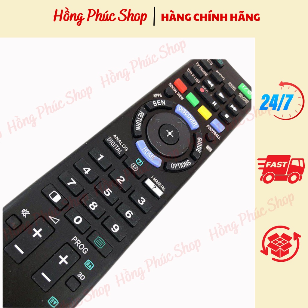 Remote tivi Sony - Điều khiển tivi Sony - Remote Tivi Sony RM-GD030 gd023 gd033 RM-GD031 RM-GD032 RM-GD026 RM-GD027