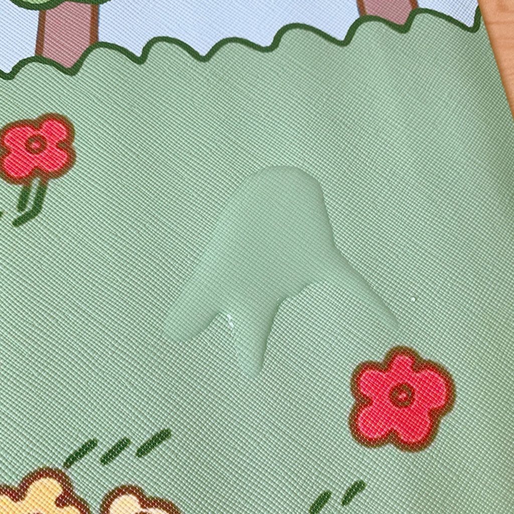 Tấm Lót Chuột Và Bàn Phím Bằng PVC Chống Trượt Chống Thấm Nước Hình Hoa Hướng Dương Dễ Thương