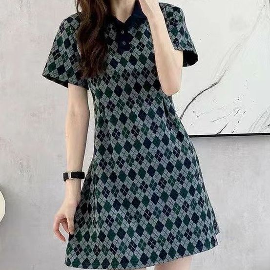 Áo Thun polo Tay Ngắn Dáng Ôm Phong Cách Pháp Cổ Điển Thời Trang Mùa Hè Hàng Mới 2023