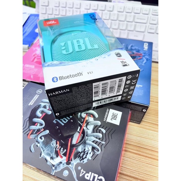 Loa Bluetooth JBL Clip 4  - Hàng Chính Hãng Fullbox