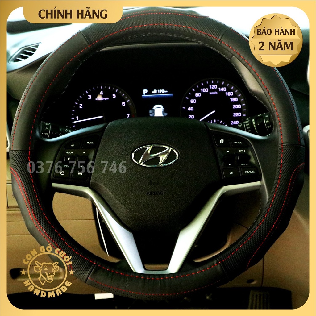 BỌC VÔ LĂNG Ô TÔ BẰNG DA CỪU 100% - hàng chính hãng