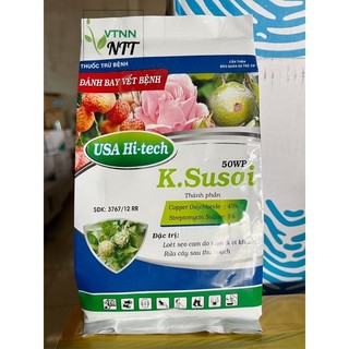Thuốc trừ bệnh K.SUSAI 50WP phòng trừ bệnh do nấm và vi khuẩn gây hại cây trồng - VTNN Nguyễn Thanh Tuyền