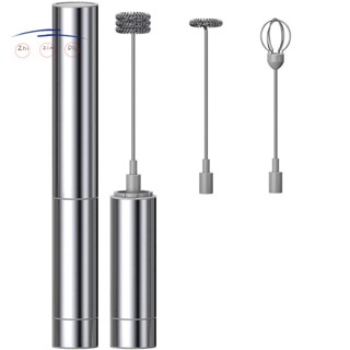 Máy Đánh Sữa Tạo Bọt Cầm Tay Ba Lớp Chạy Bằng Pin Cho Cà Phê Latte Hot