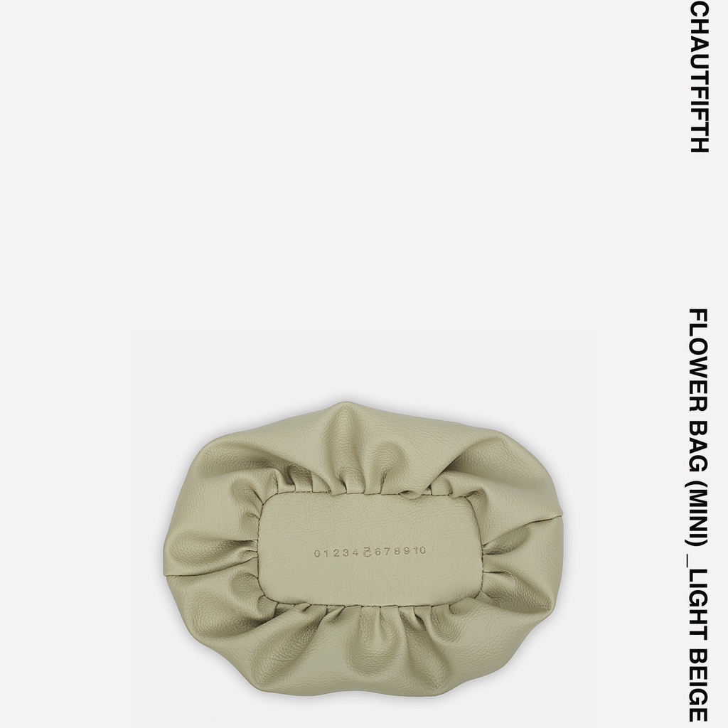 Túi xách MINI FLOWER màu beige sáng - CHAUTFIFTH