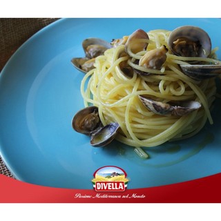 Mì Ý số 8 Divella sợi tròn làm Spaghetti  - (bịch 500g)
